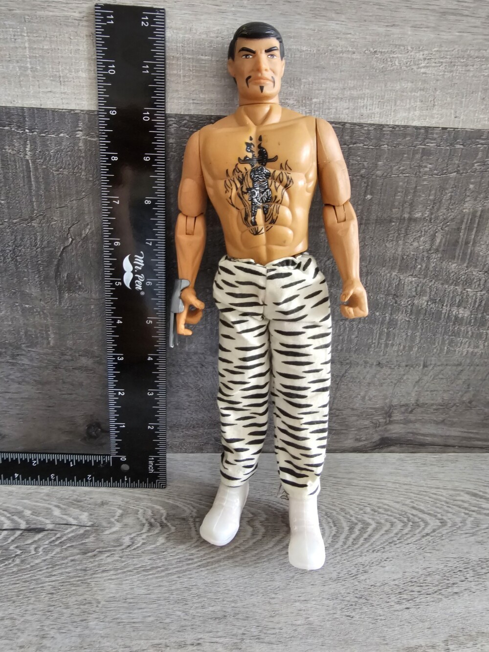 1994 Vee Jitsu Samurai Warrior Tiger Doll 12' Action Figure Super Rare #15